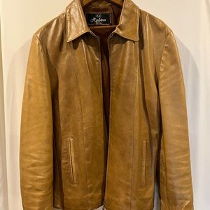 Italian leather jacket from Florence, Italy.